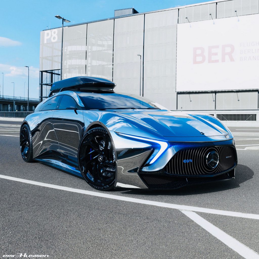 Mercedes Benz Eqr Concept Would Make For A Sleek Electric Estate