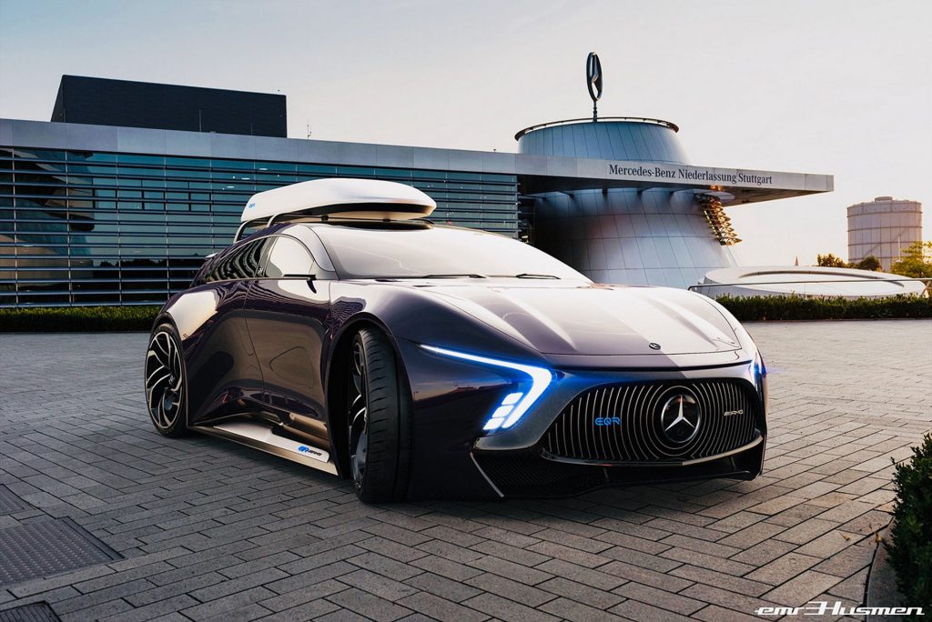 Mercedes Benz Eqr Concept Would Make For A Sleek Electric Estate