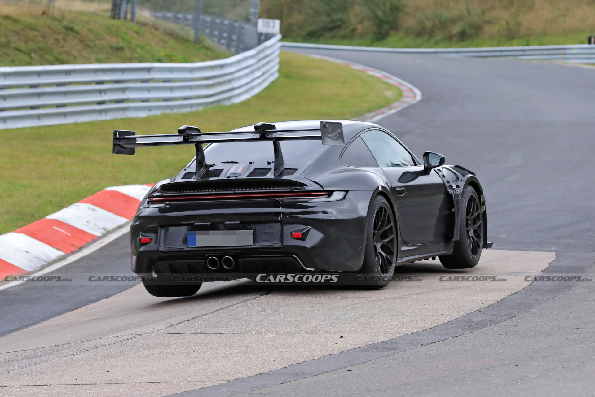2022 Porsche 911 GT3 RS Looks The Business On The Nurburgring | Carscoops