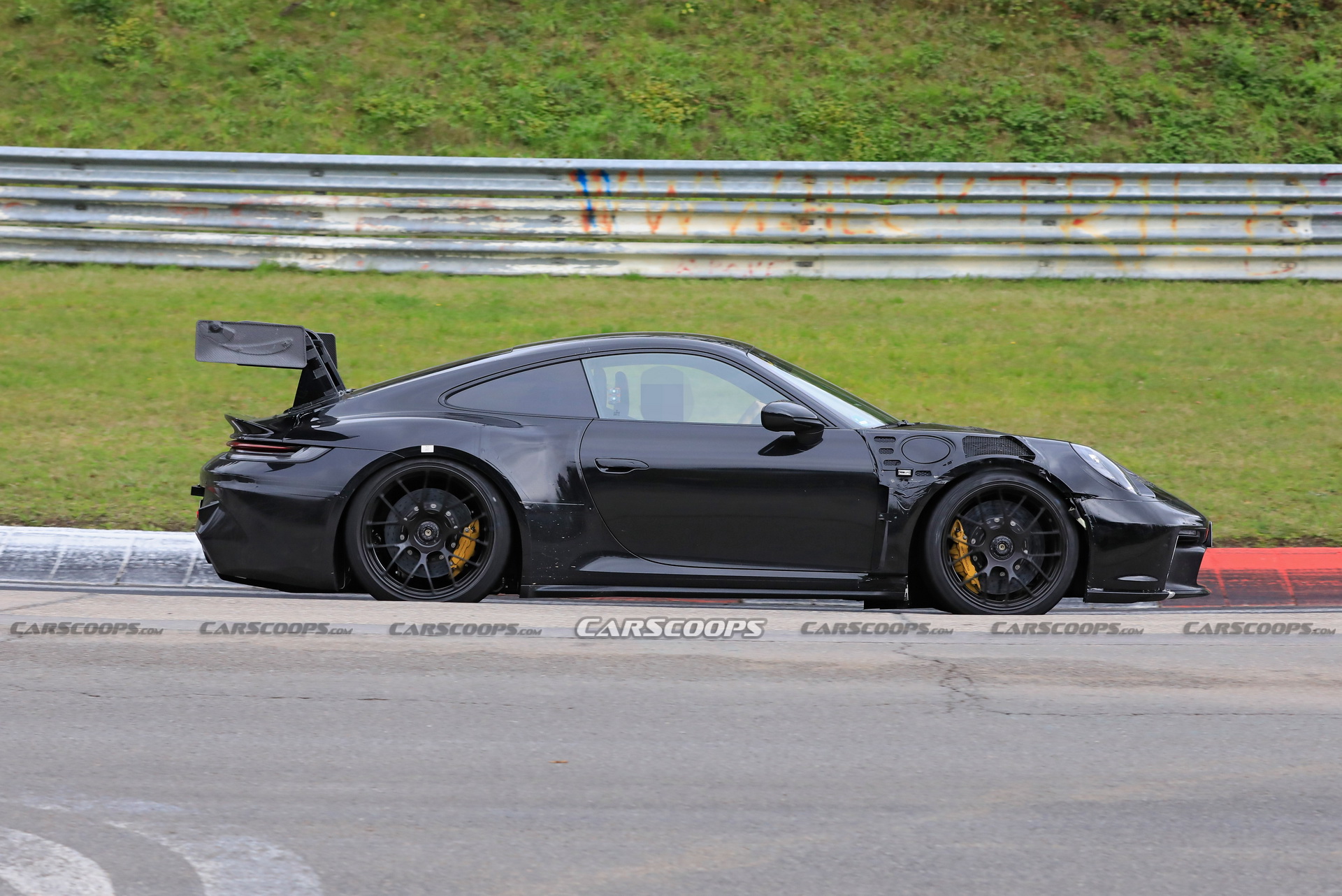 2022 Porsche 911 GT3 RS Looks The Business On The Nurburgring | Carscoops