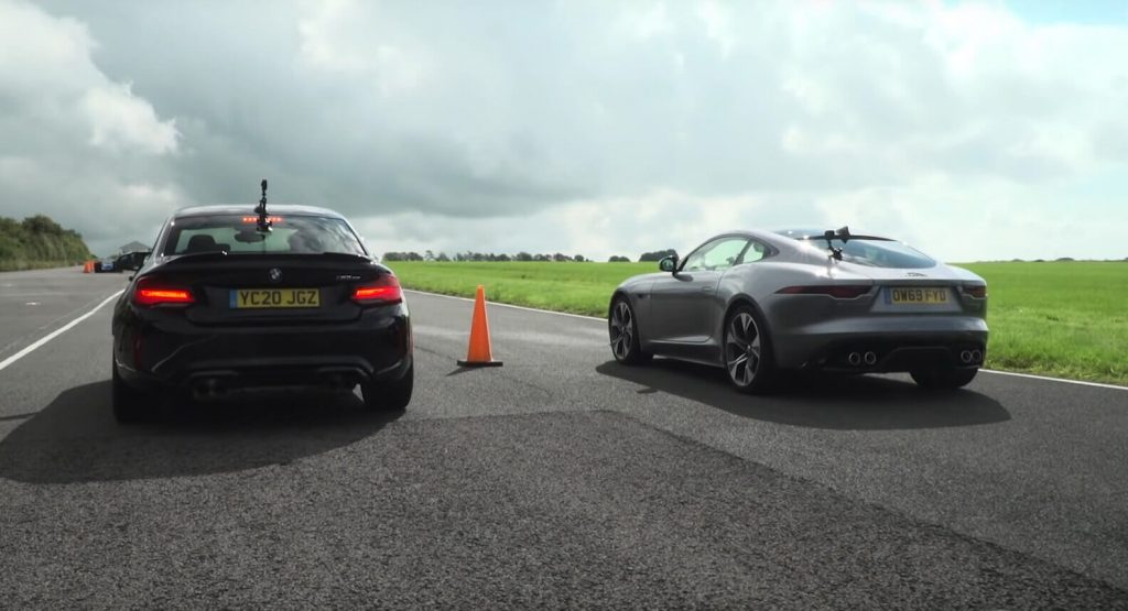  BMW M2 CS And Jaguar F-Type Are Two Unlikely Rivals