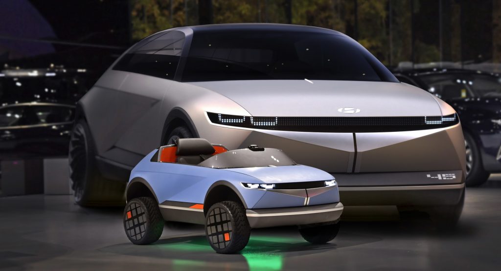  Hyundai Scales Down 45 Concept Into An Electric Ride On Car For Kids