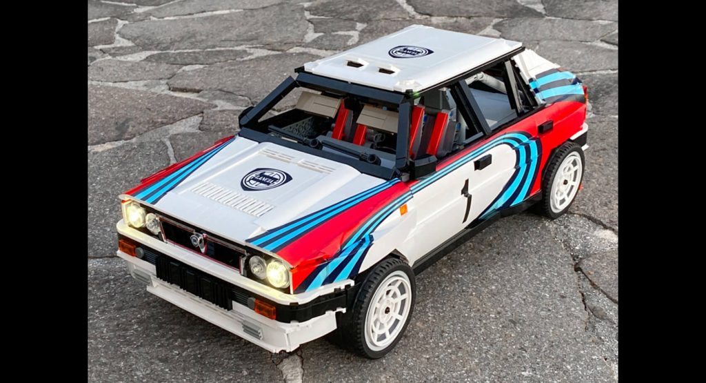LEGO Lancia Delta Rally Car Took 15 To Build, Looks Epic | Carscoops