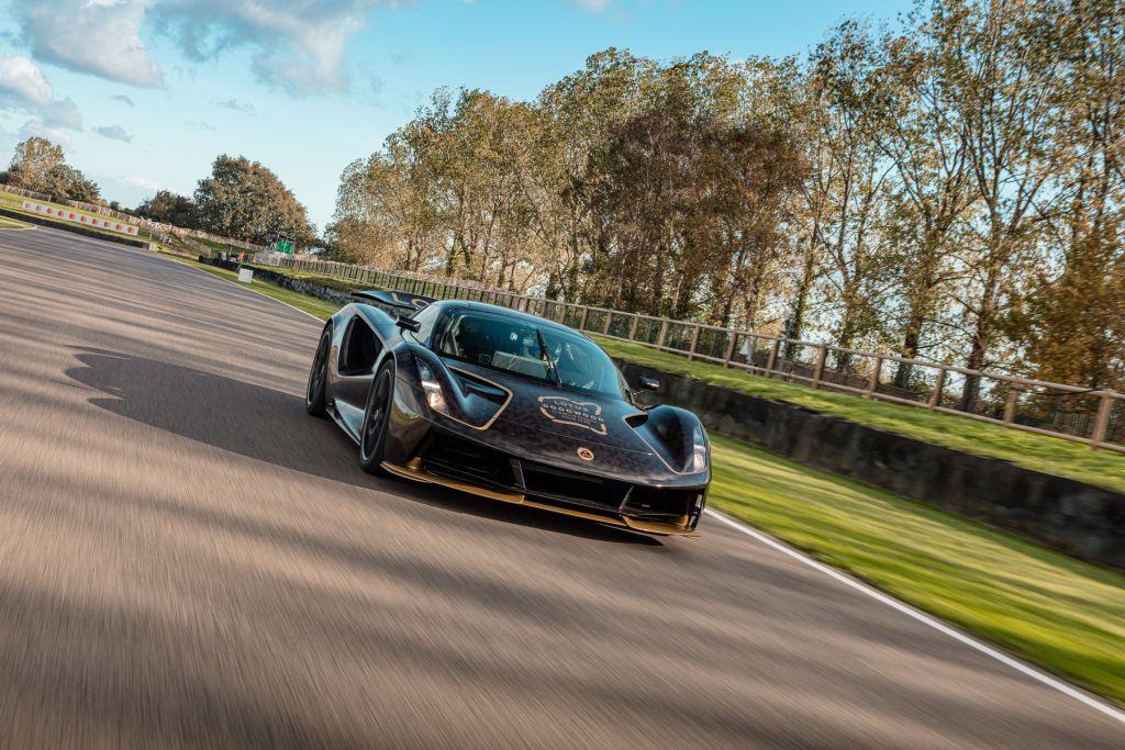 Lotus Evija EV Dresses Up In Famous ‘John Player Special’ Black And ...