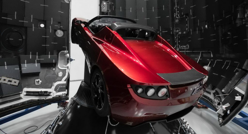  Starman’s Slowly Decaying Tesla Roadster Shot Past Mars