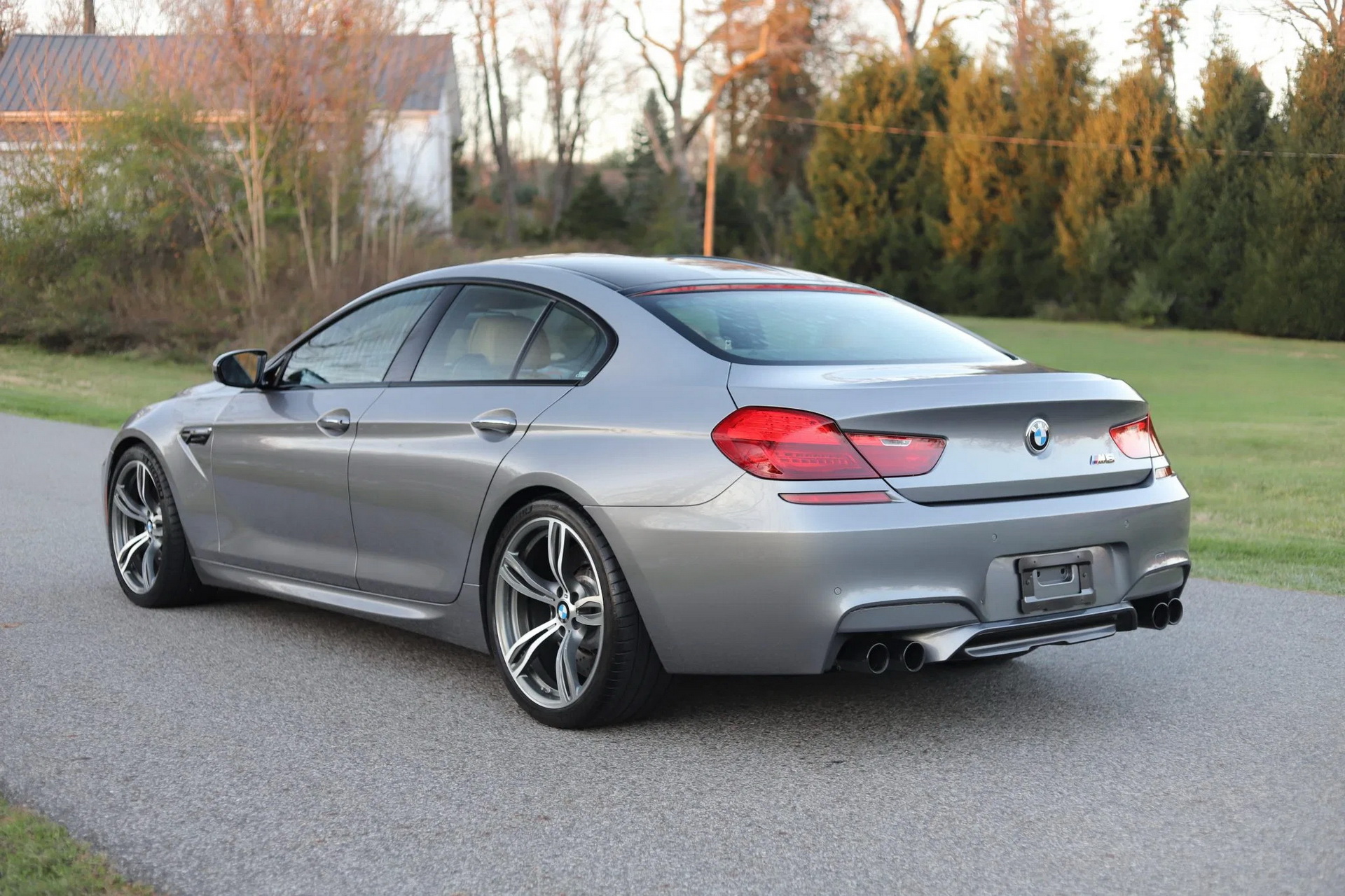 A Manual Gearbox Bmw M6 Gran Coupe Competition Is Rarer Than You Think Carscoops