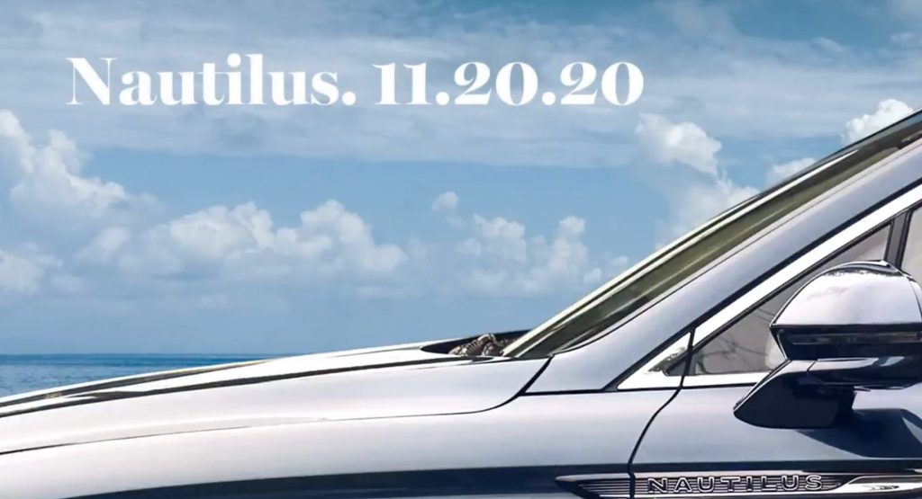  2021 Lincoln Nautilus Teased, Debuts November 20th