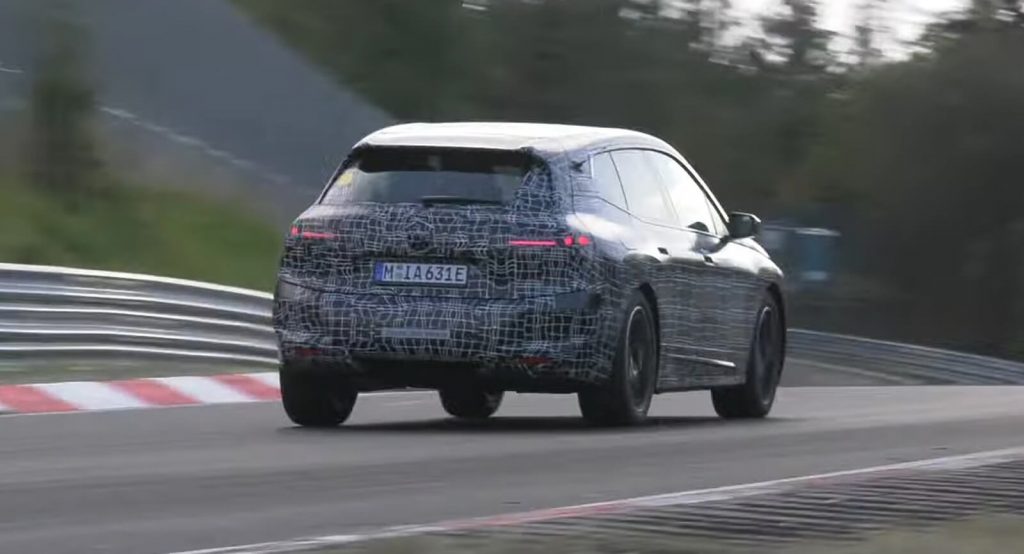  2021 BMW iNext Electric SUV Puts In Some Hot Laps At The Nurburgring