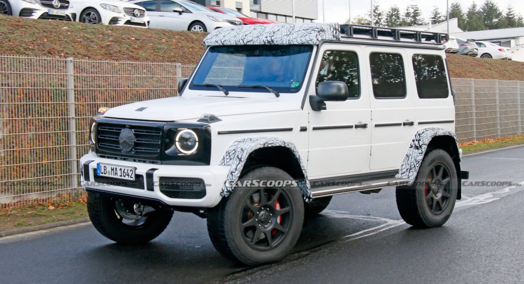  2021 Mercedes-AMG G-Class 4×4² Gears Up For The Nurburgring Test Center