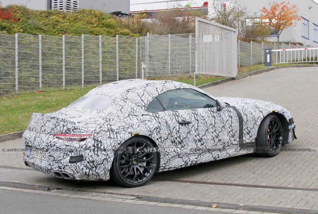 2021 Mercedes-AMG SL Reveals More Of Itself In New Spy Shots, Including ...