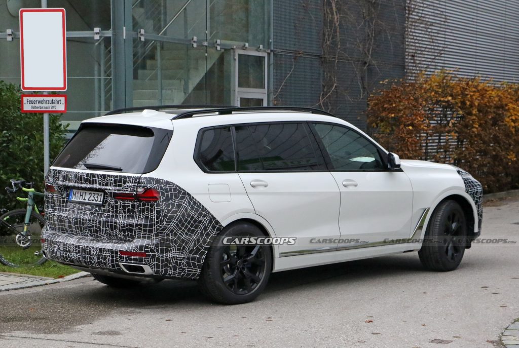 2022 BMW X7 Facelift Prototype Shows Hints Of Brand’s New Controversial ...