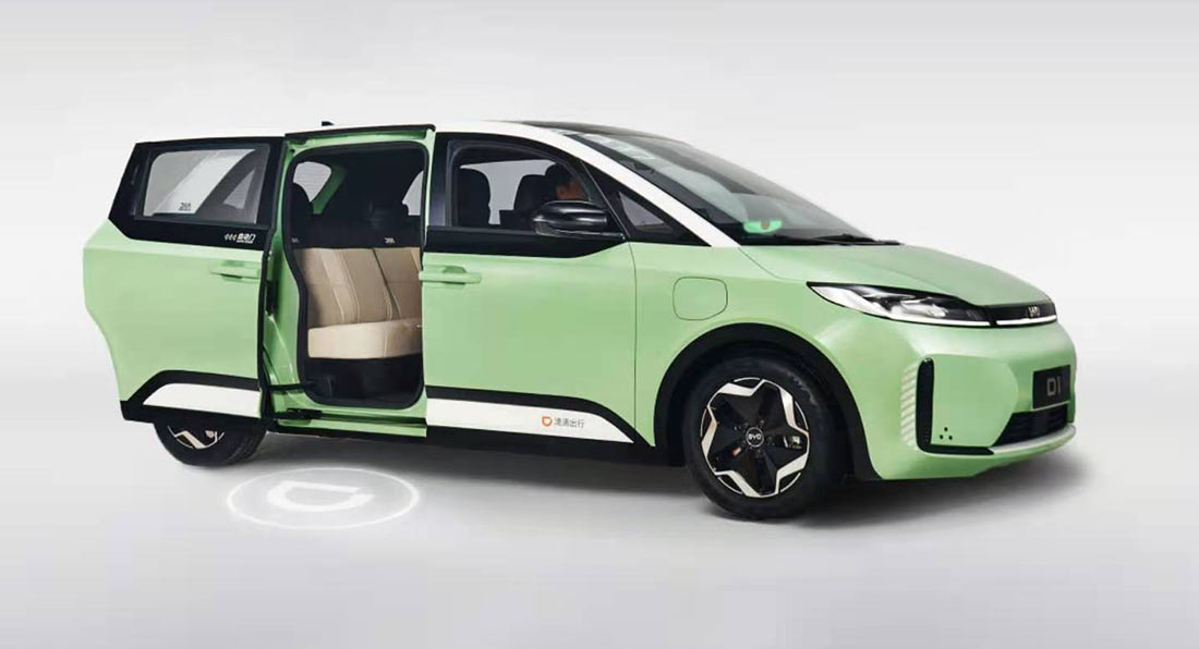 China’s BYD And Didi Unveil D1 Electric Car Made Exclusively For Ride