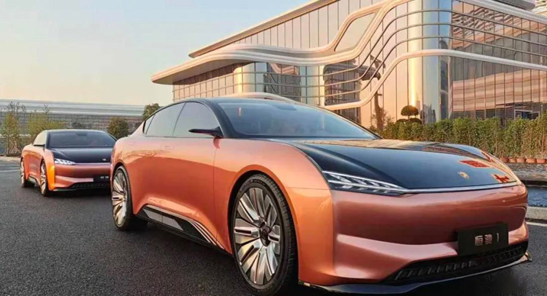 Hengchi 1 Is An AllElectric Luxury Sedan From China’s Evergrande