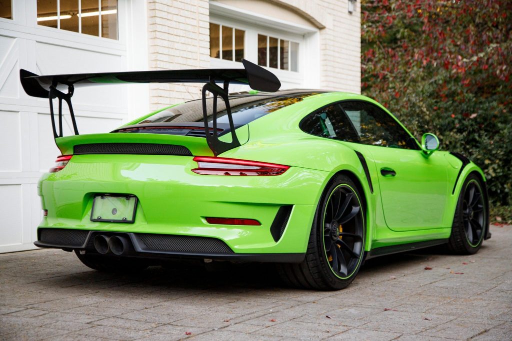 What A Better Way To Go Green Than With A Porsche 911 GT3 RS Weissach ...