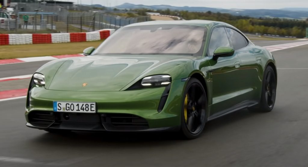  Watch Nico Rosberg Master The Porsche Taycan Turbo S On The Track