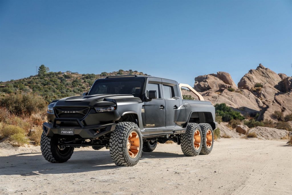 Rezvani Hercules 6x6 Debuts With $225,000 Base Price And Optional 1,300 ...