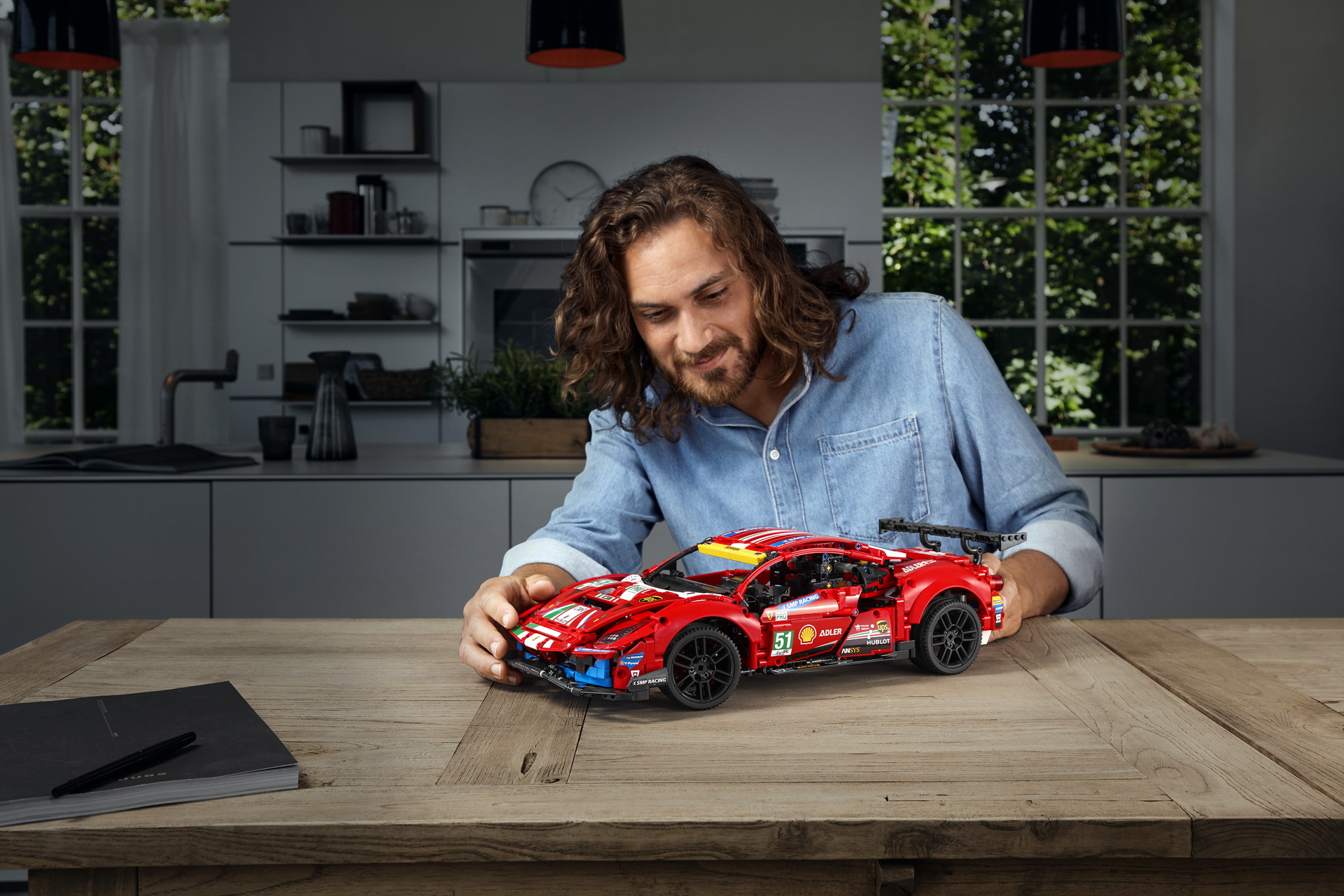 First Ever LEGO Technic Ferrari Is A $169.99 Miniature 488 GTE For Your ...