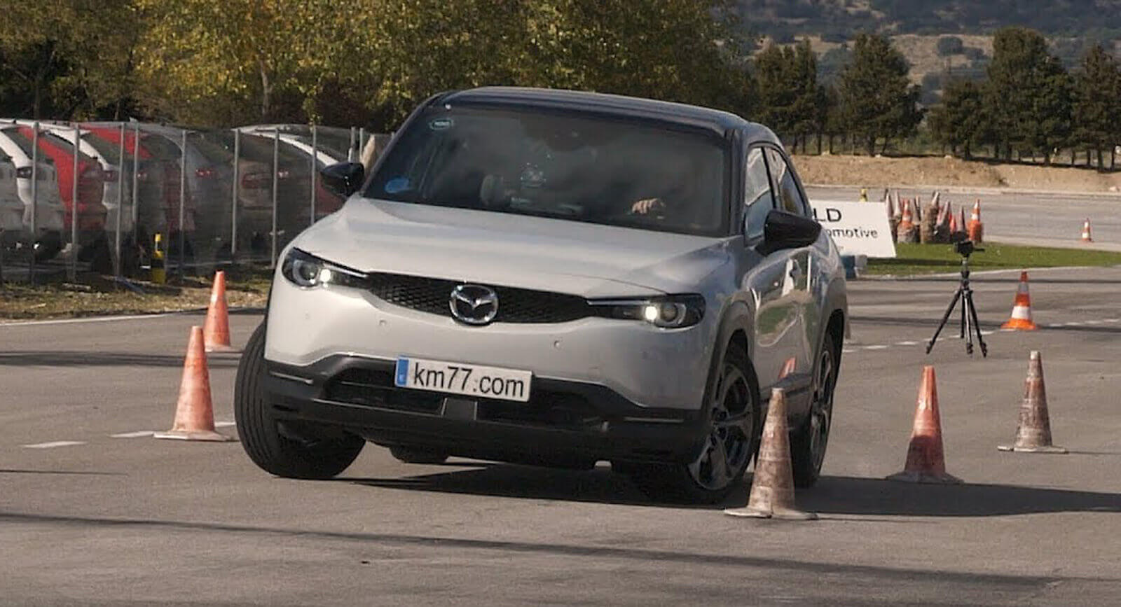 Can The Mazda Mx 30 Electric Crossover Handle The Moose Test Carscoops