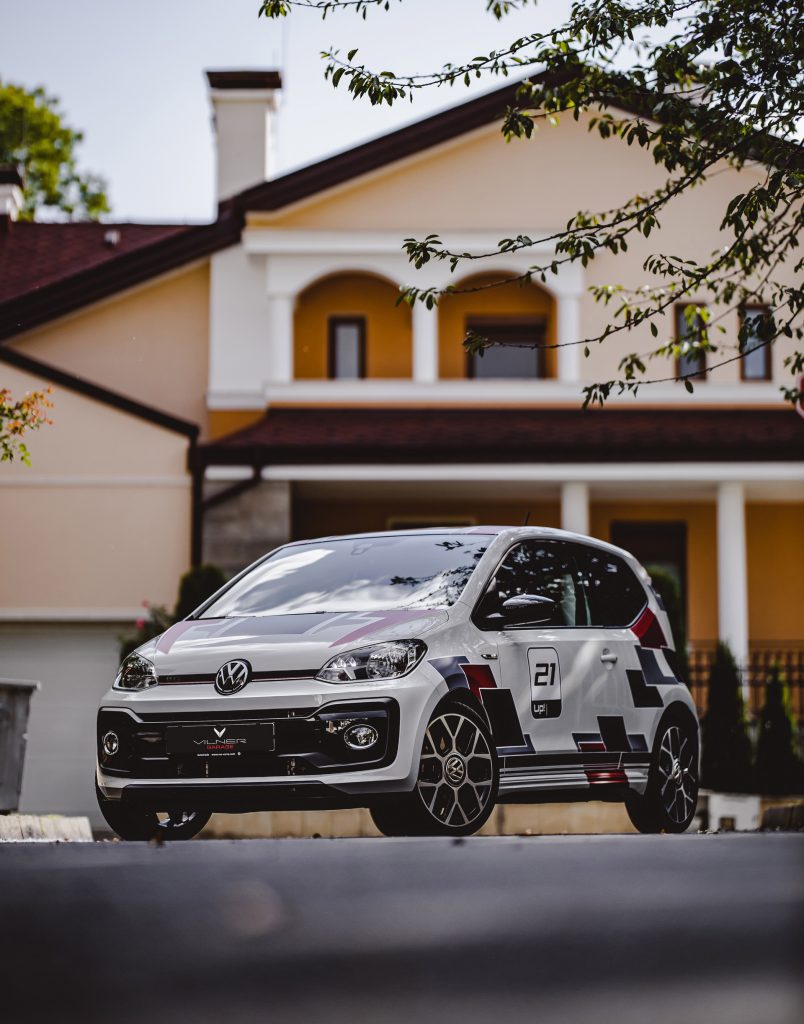 Vilners Bespoke Vw Up Gti Stands Out Thanks To Its Lively Livery