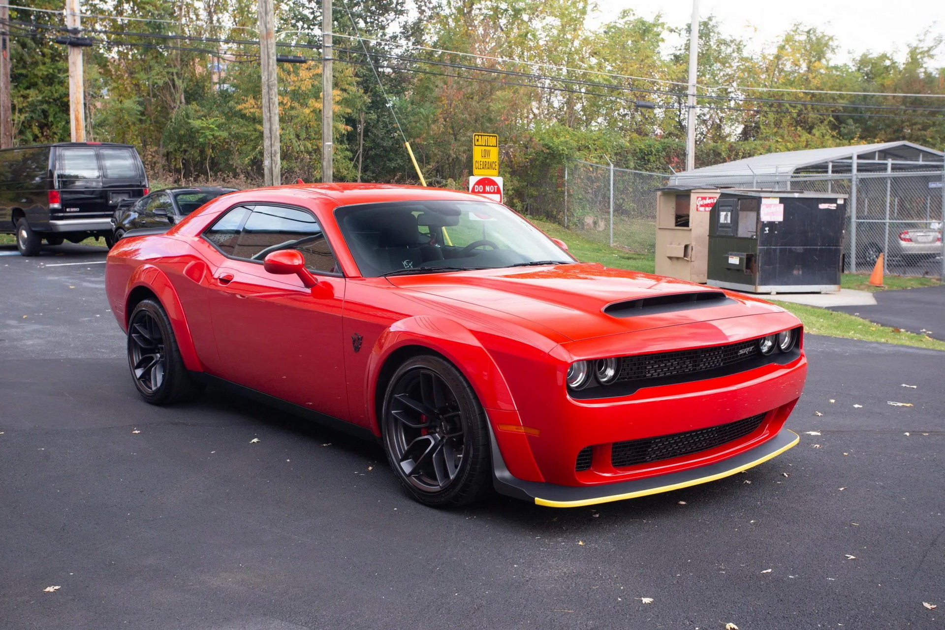 Low Mileage Dodge Challenger Demon Has Already Possessed Someone To Bid ...