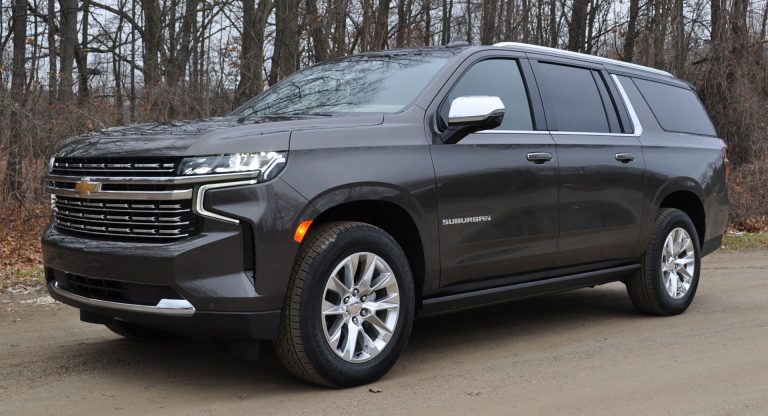 Driven: The 2021 Chevrolet Suburban Diesel Is An Unlikely Green Machine ...