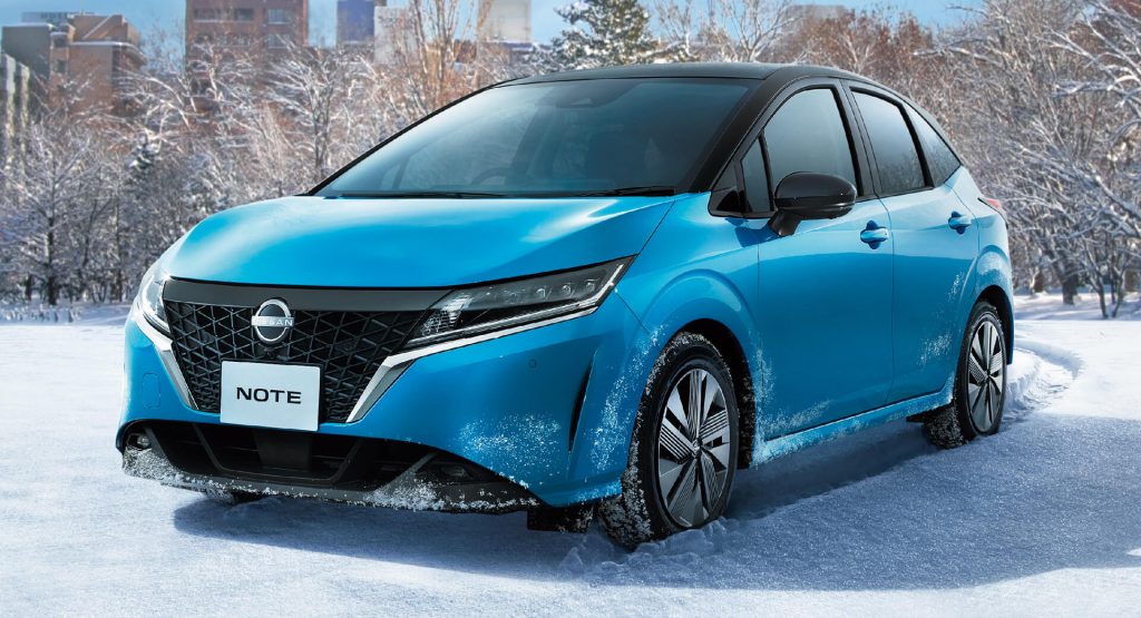 2021 Note e-Power AWD Ready Winter In Japan | Carscoops