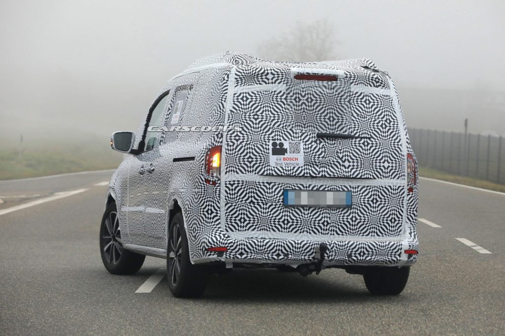 2022 Mercedes Citan / T-Class Spied With Less Disguise | Carscoops