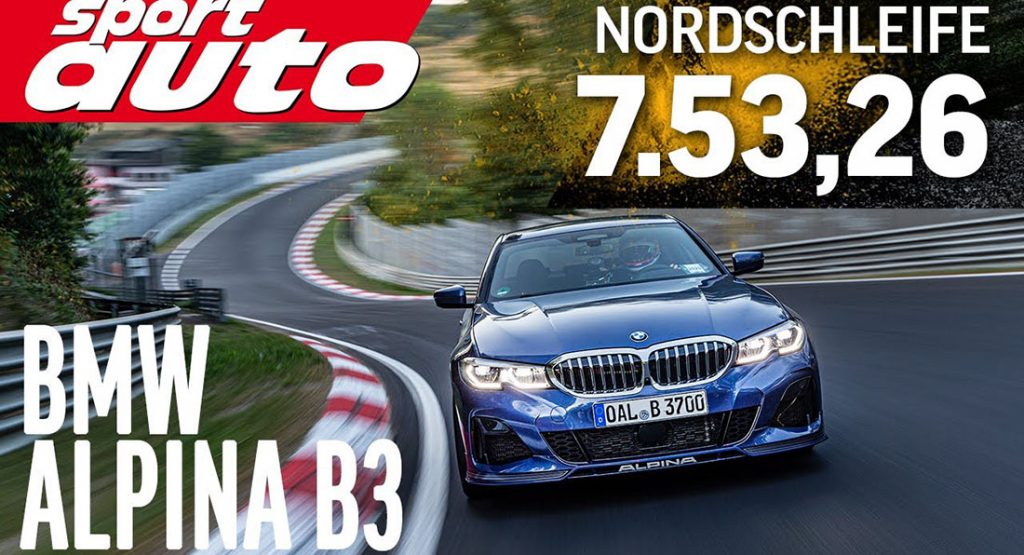  Watch The Alpina B3 Lap The Nurburgring In A Touch Under 8 Minutes