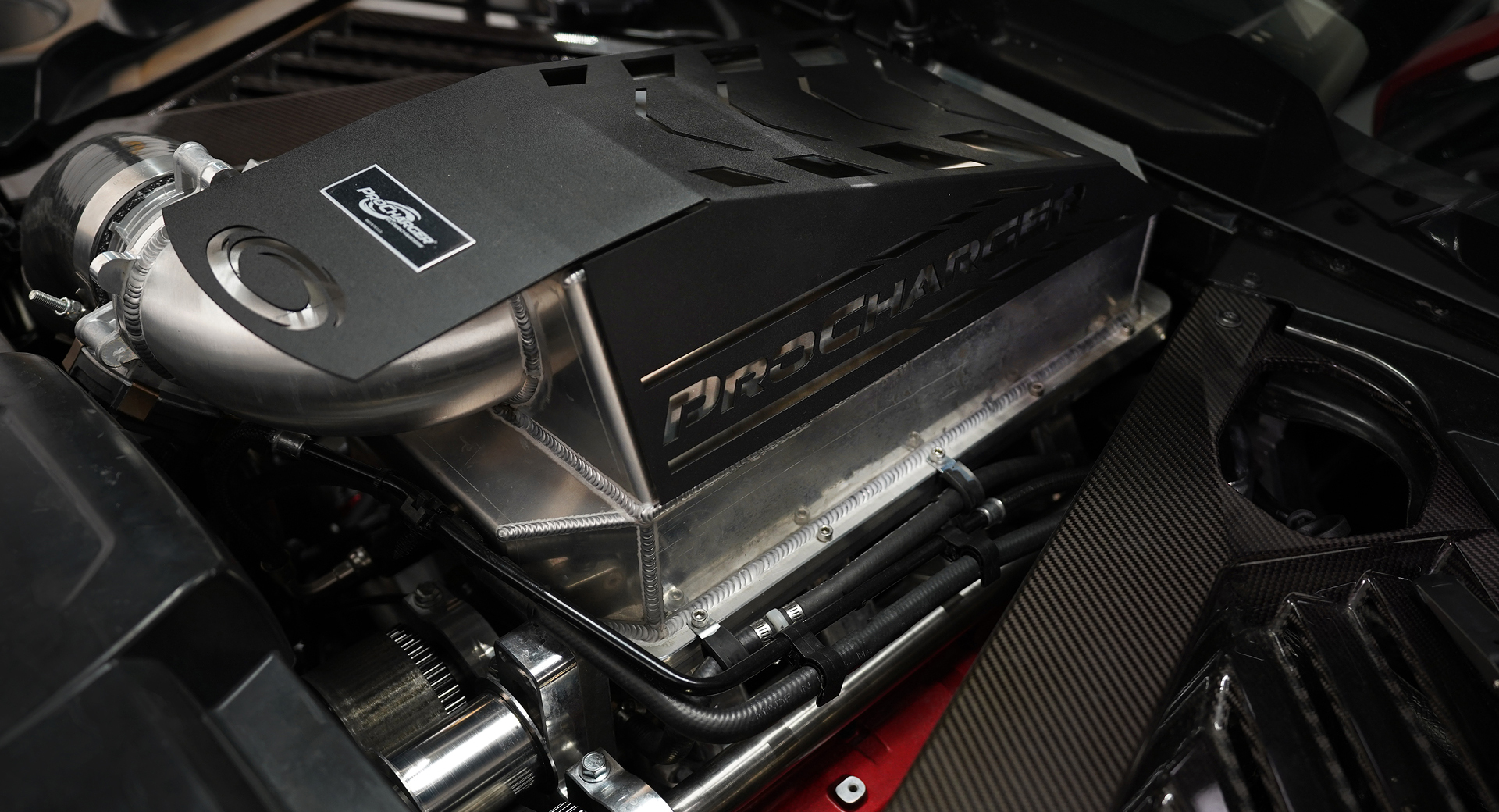 C8 Corvette Receives A Nice Boost To 700 HP With Bolt-On Supercharger