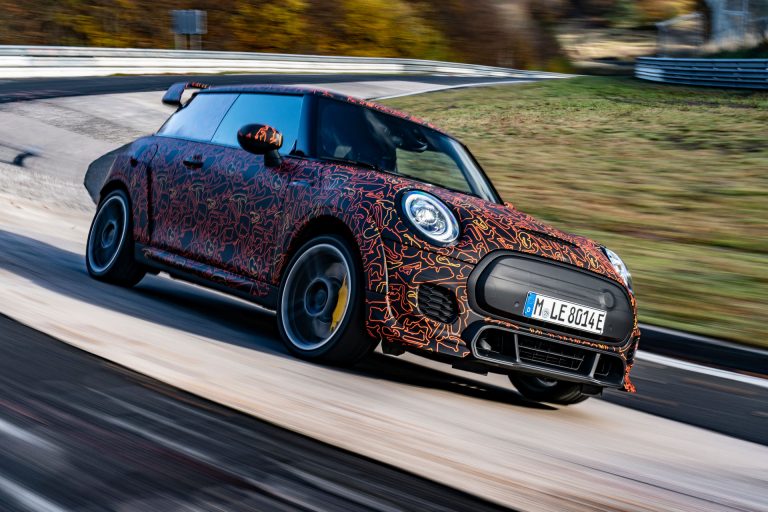 Mini Confirms It’s Testing An All-Electric Mini John Cooper Works GP ...