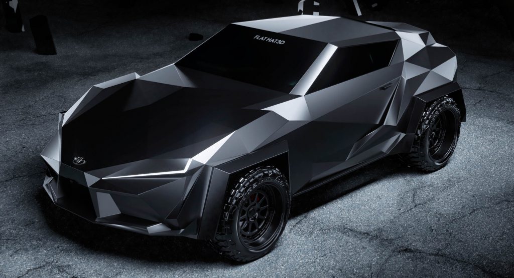  Toyota Supra Concept Would Look Right At Home In The Batcave