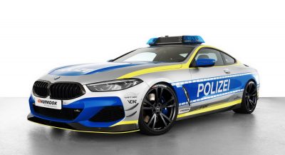 El BMW M850i se viste de coche de policía con AC Schnitzer