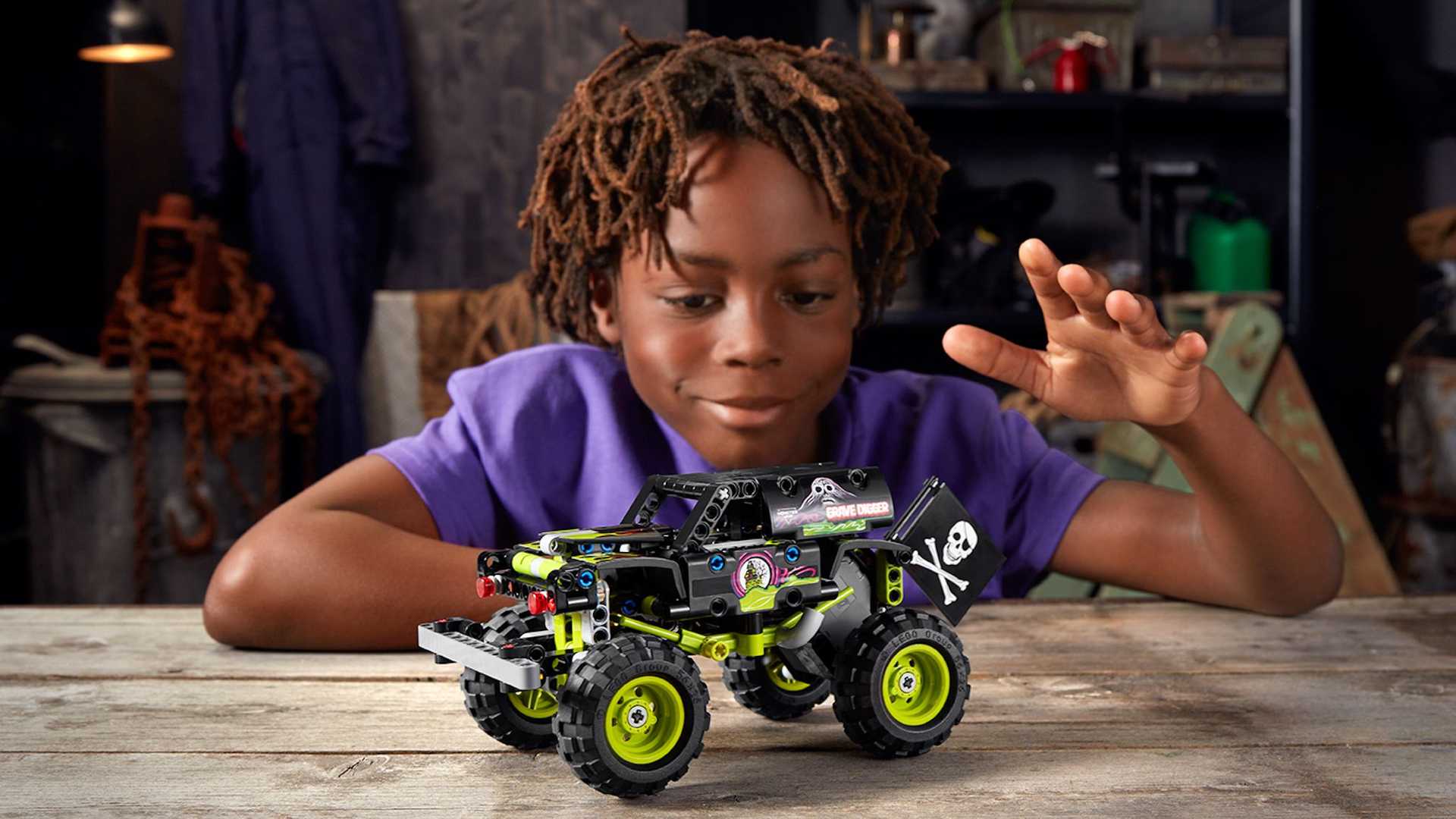 Grave Digger And Max D Become Pull Back Action LEGO Kits On Friday ...