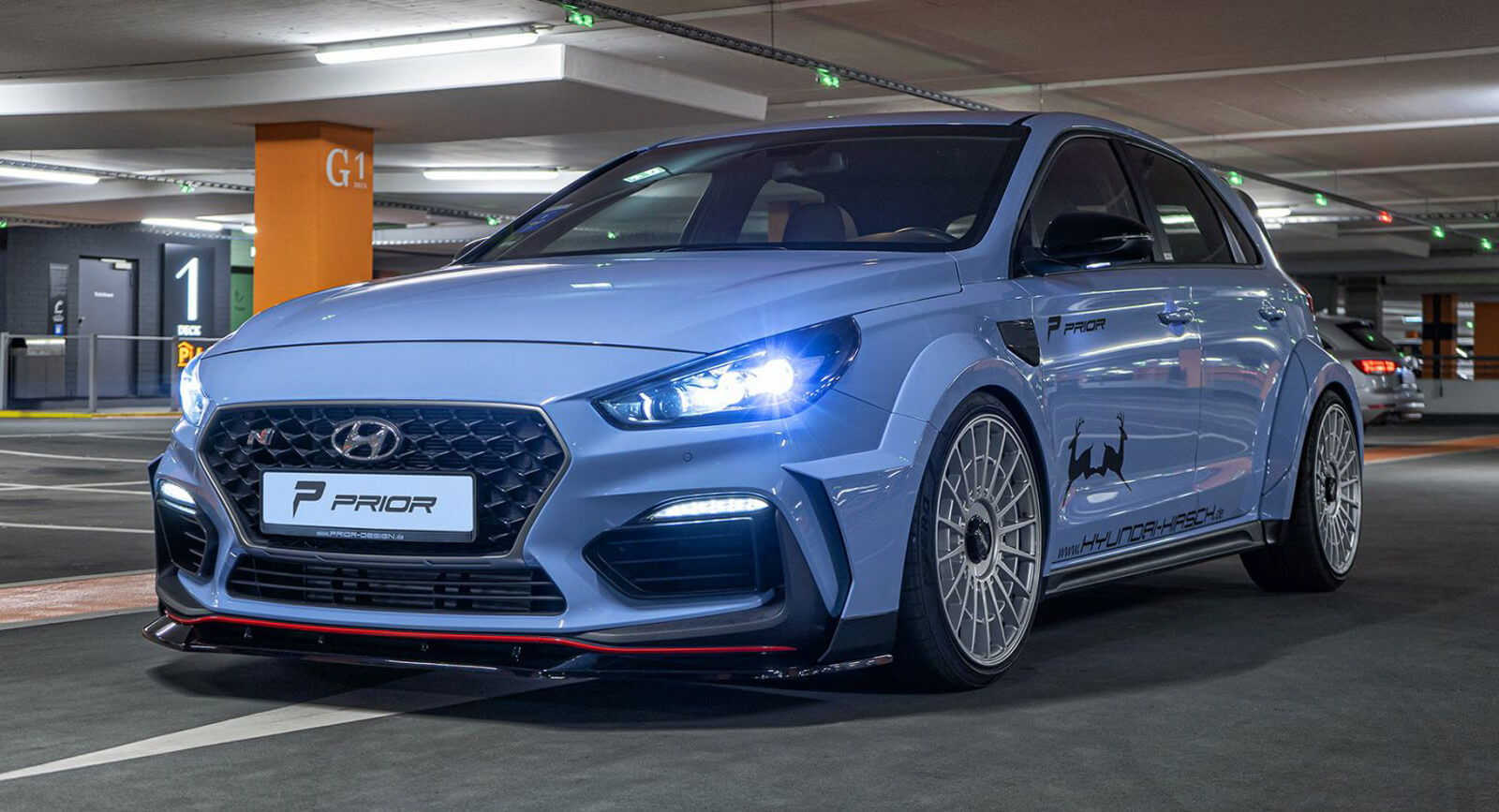 Hyundai I30 N Looks Wrc Ready Thanks To Prior Design S Widebody Kit Carscoops