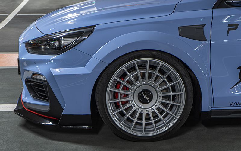 Hyundai I30 N Looks Wrc Ready Thanks To Prior Design S Widebody Kit Carscoops