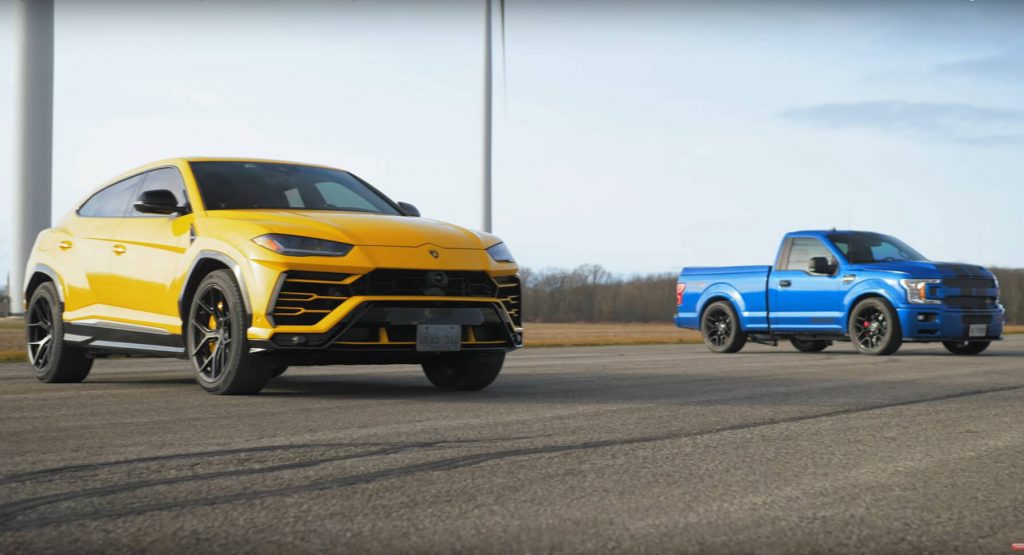  Is The Lamborghini Urus Immune To The 770 HP Shelby F-150 Super Snake’s Bite?