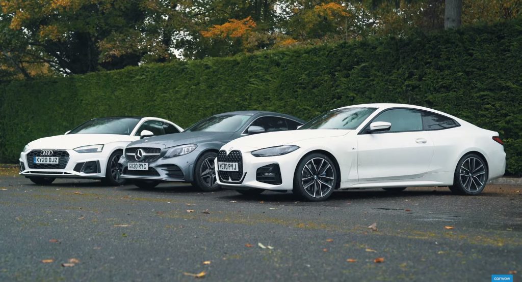  German Lux Coupes Go Head-To-Head: BMW’s 4-Series Battles Audi’s A5 And Merc’s C-Class