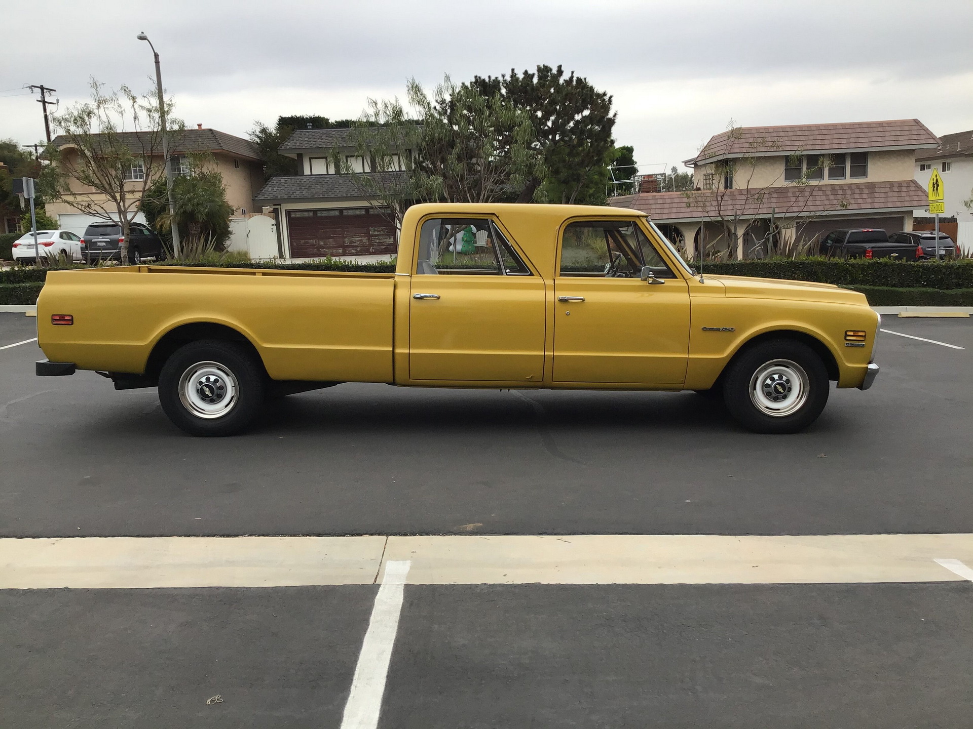 Something About This ’72 Chevy C20 Crew Cab Conversion Seems Off, Doesn ...