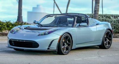 Tesla roadster deals mileage