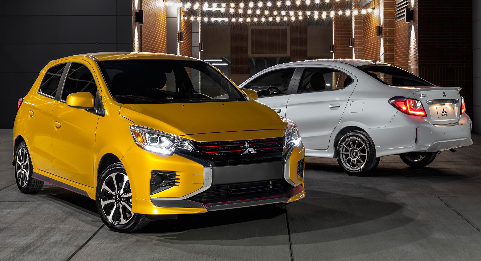 Facelifted Mitsubishi Mirage Arrives In America With A Host Of