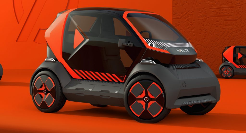  Renault Debuts New Mobilize Brand With Tiny EZ-1 Electric Two Seater