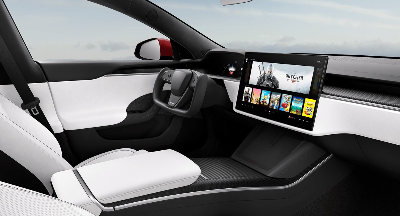 City Car Driving - Tesla Model Y [Steering wheel gameplay] 
