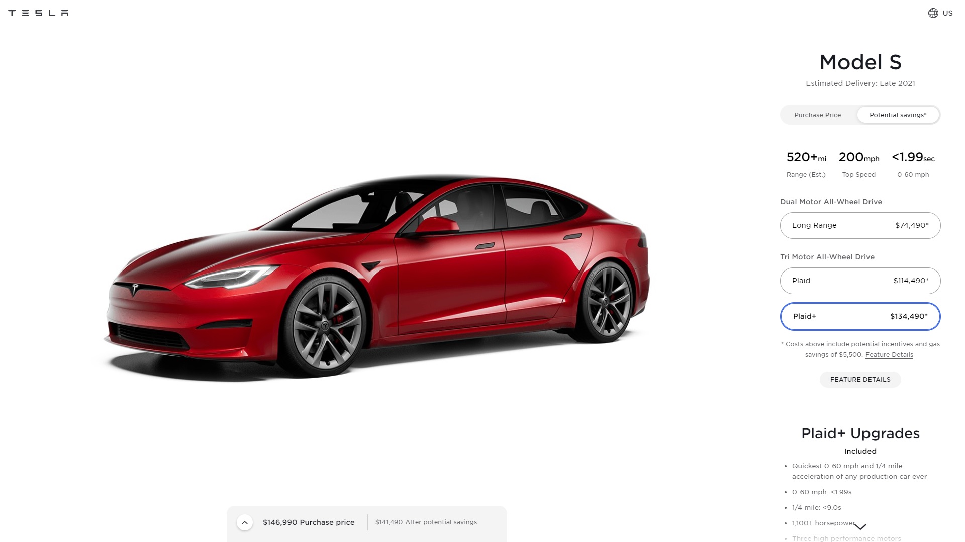 21 Tesla Model S Had A Secret Round Steering Option Hidden In The Configurator Carscoops