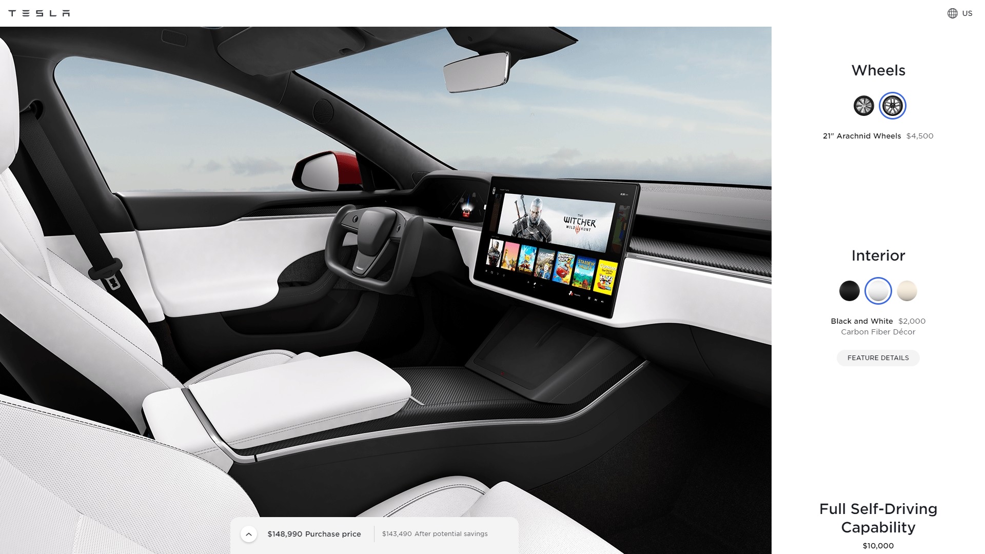 Tesla Reveals Redesigned Model S And X With New Interiors And A Silly K I T T Style Steering Wheel Carscoops