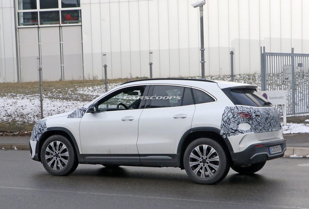 Mercedes EQA Spotted Virtually Undisguised, Should Debut Shortly ...