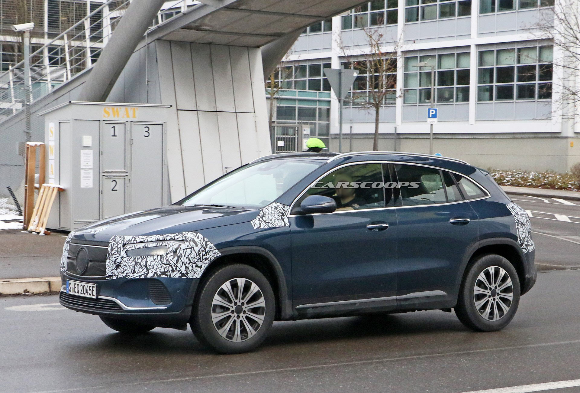 Mercedes EQA Spotted Virtually Undisguised, Should Debut Shortly ...