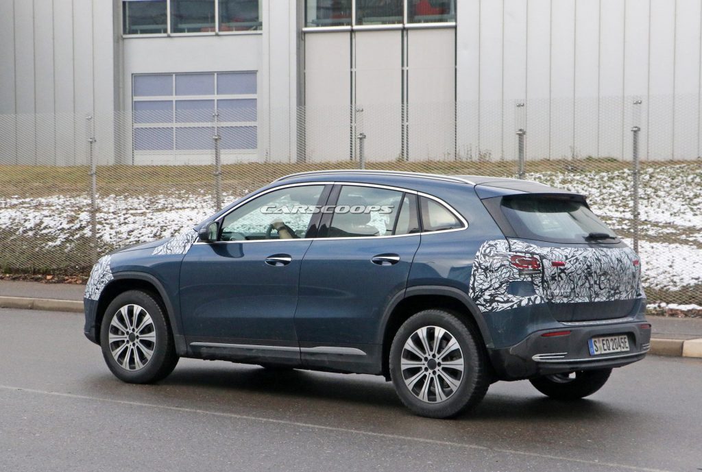 Mercedes EQA Spotted Virtually Undisguised, Should Debut Shortly ...