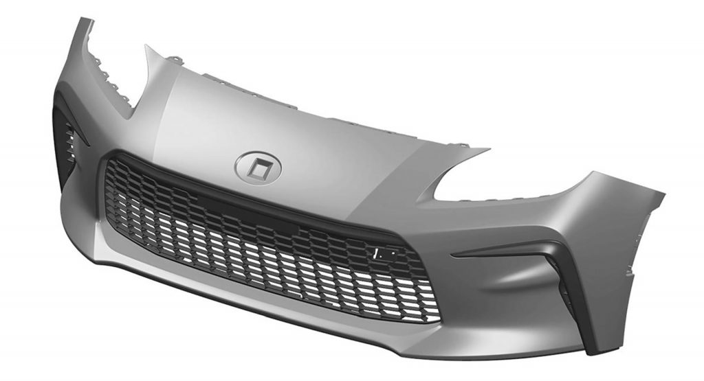  Patent Filings Reveal Upcoming Toyota GR 86 Front Bumper