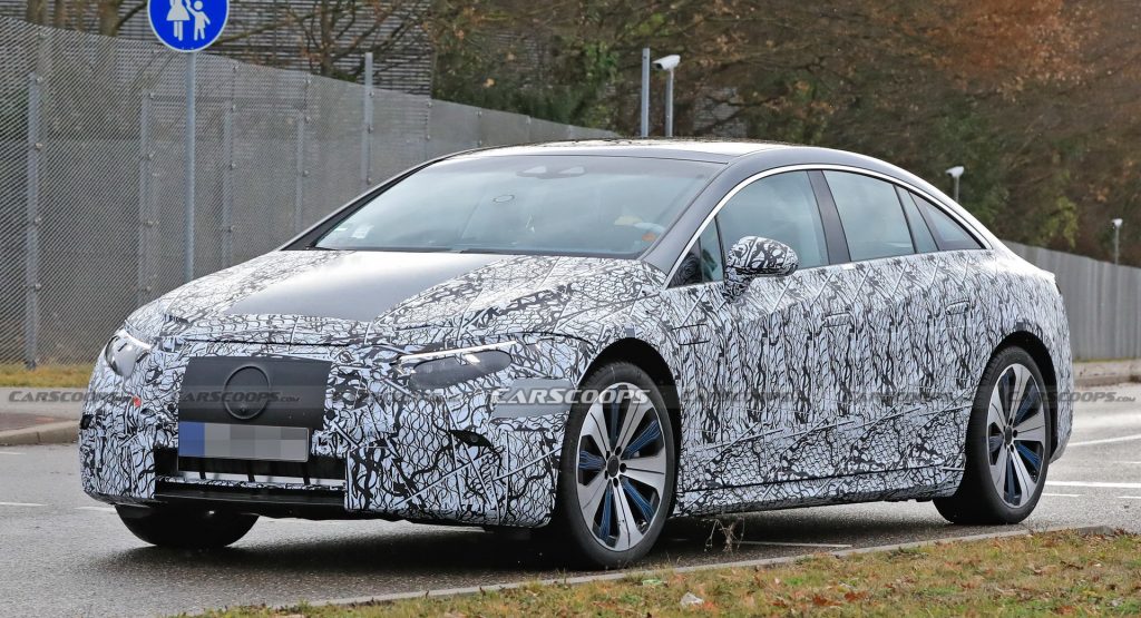  2022 Mercedes EQS Flagship Electric Sedan Shows Us More Skin Than Ever Before