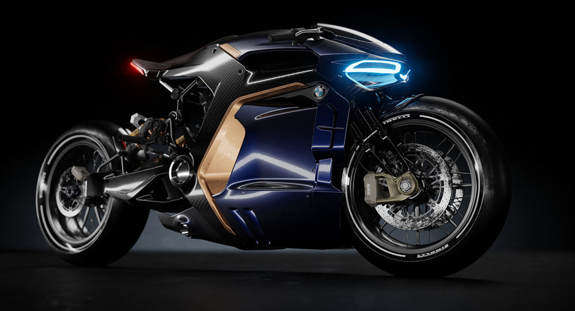 BMW Motorcycle Concept Might Look Uncomfortable To Ride But It Sure Looks Special | Carscoops